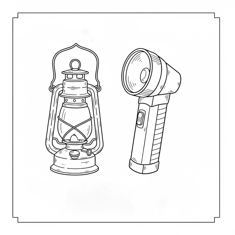 Bé tô màu dụng cụ nghề nông