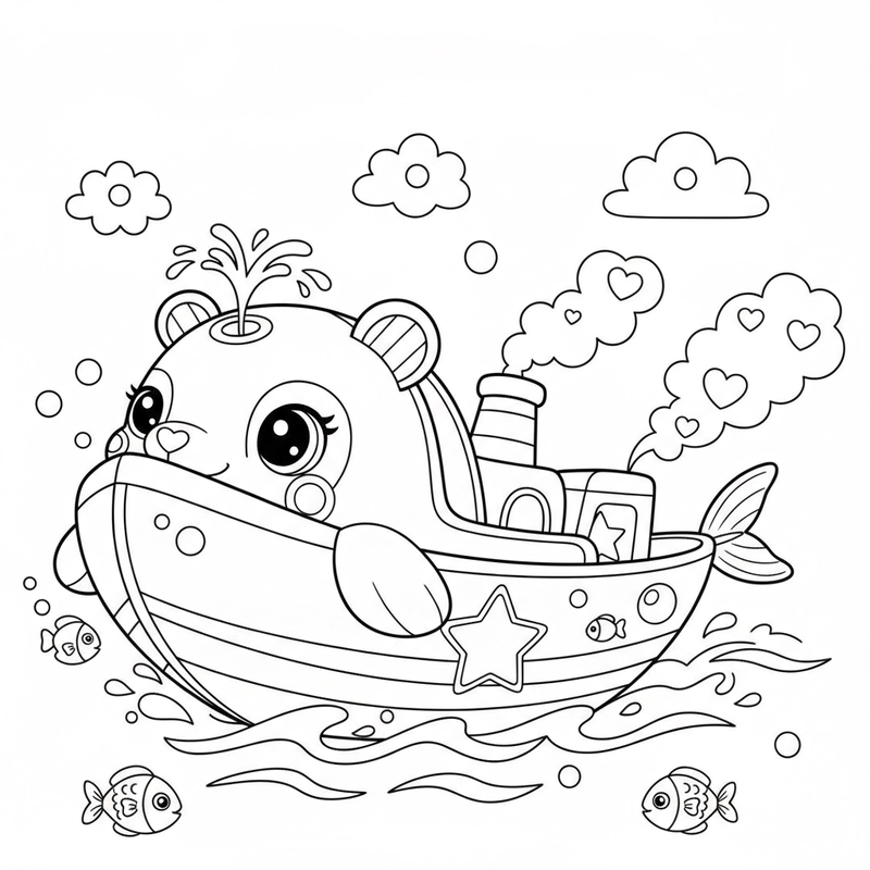 Ca nô dễ thương tập tô