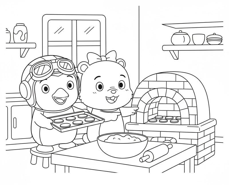 Hình Pororo hoạt hình