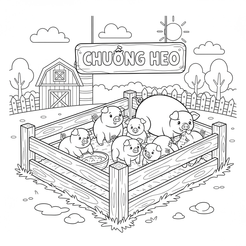 Hình nghề nông cho bé