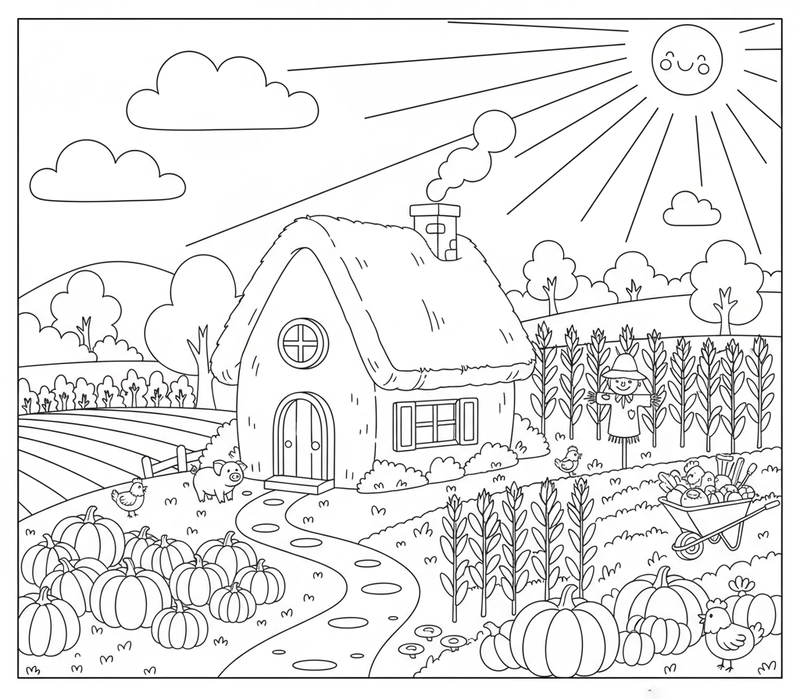 Hình nghề nông dễ thương