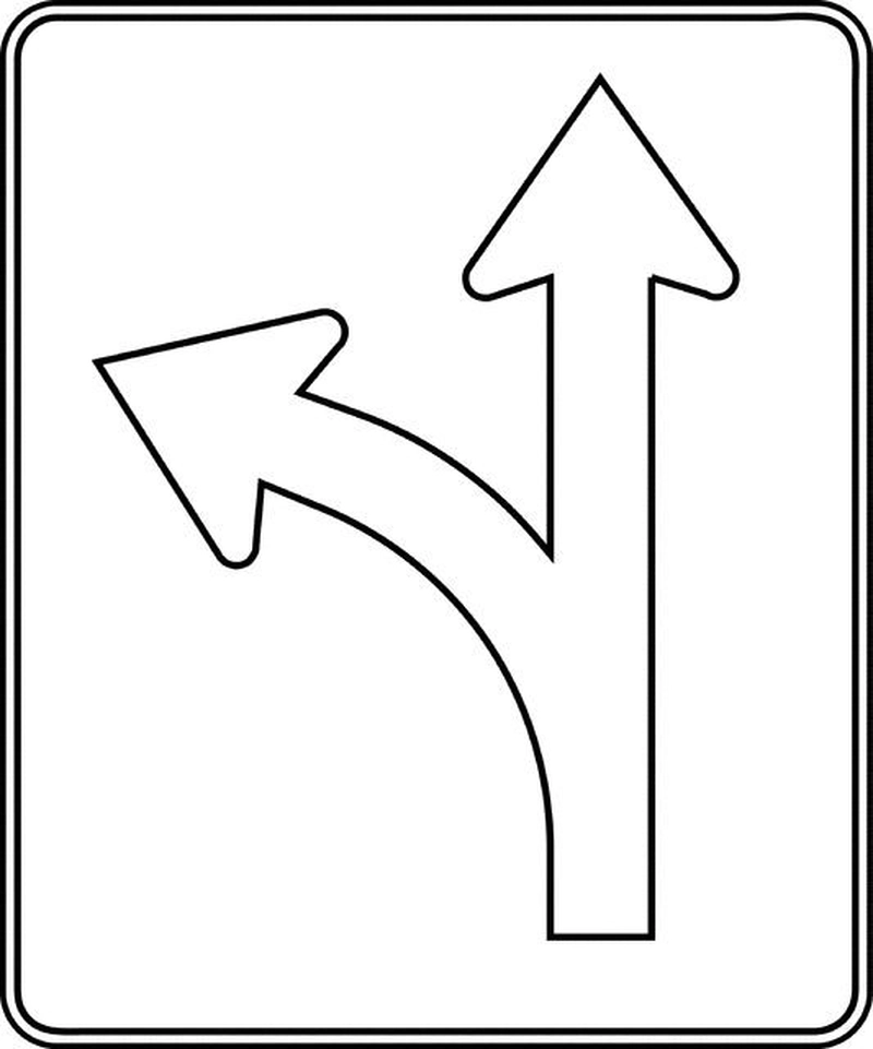 Hình tô màu Biển Báo Giao Thông rõ ràng, dễ nhận biết