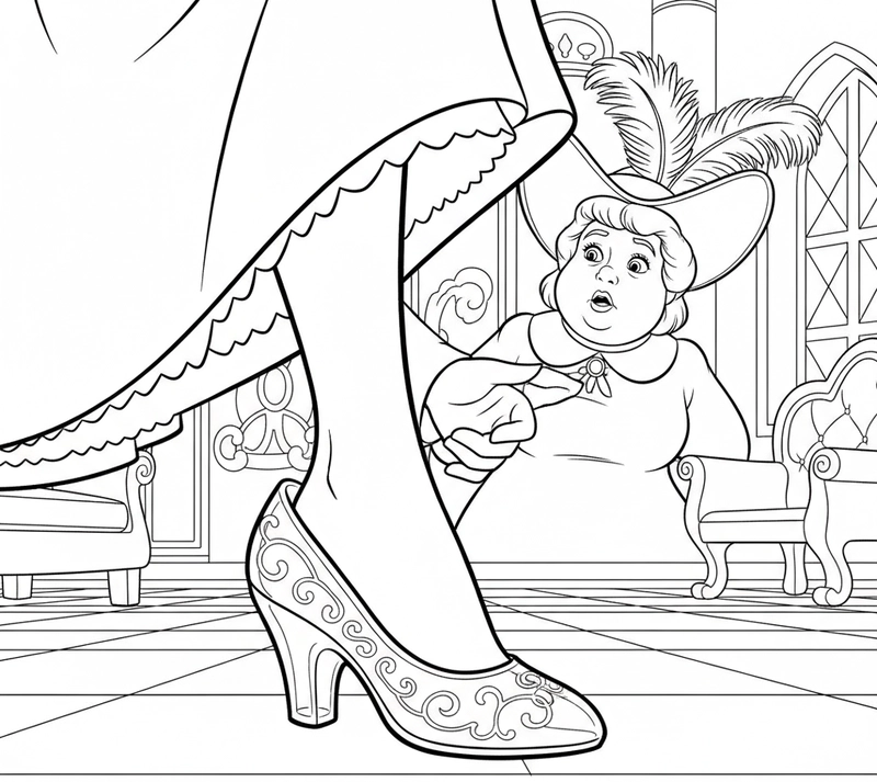 Tô màu Công chúa Lọ Lem