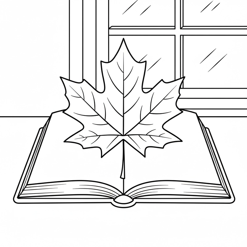 Tô màu lá cây rèn kỹ năng