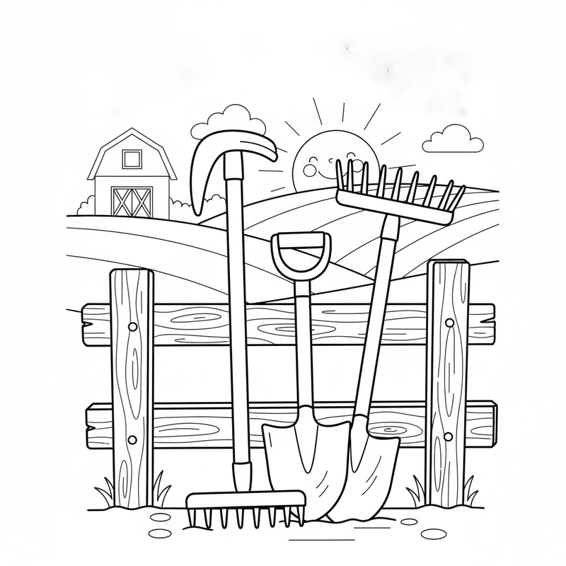 Tô màu nghề nông dân