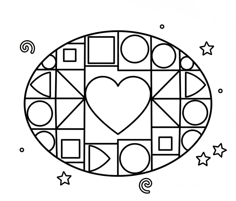 Tô màu quả trứng sáng tạo