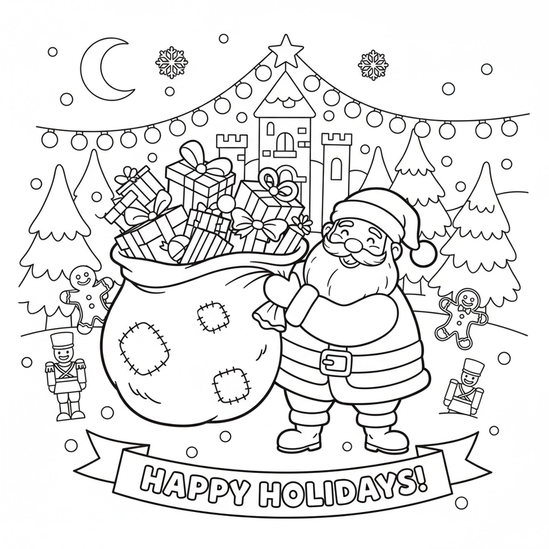 Tô màu tranh lễ hội truyền thống đẹp mắt