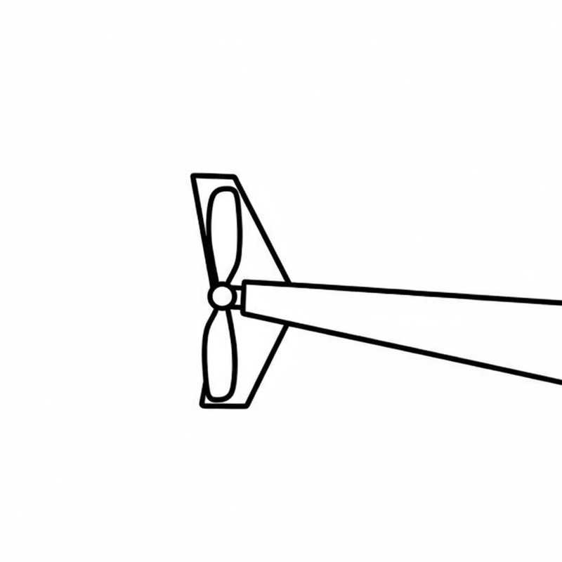 Tô màu trực thăng đồ chơi