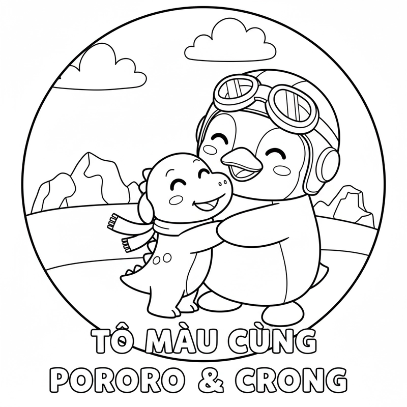 Tranh Pororo ngộ nghĩnh