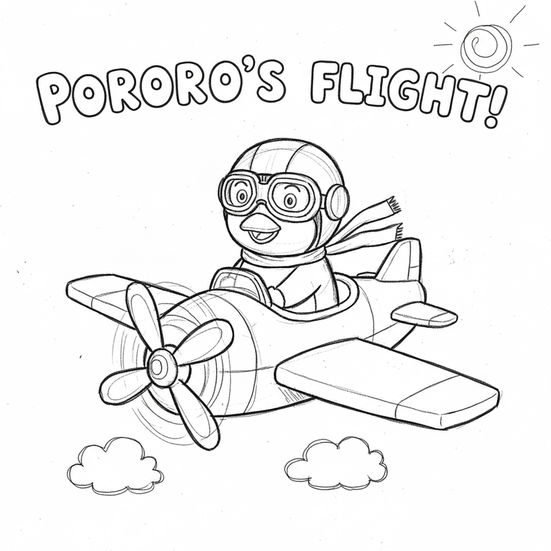 Tranh Pororo và bạn bè