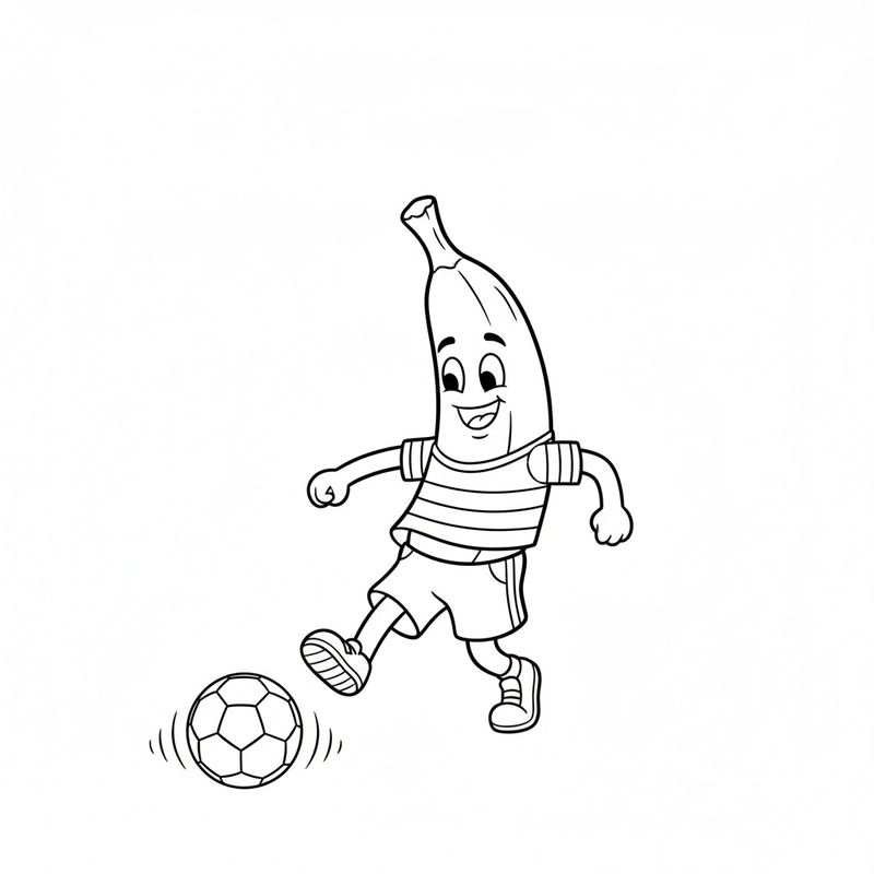 Tranh quả chuối ngộ nghĩnh