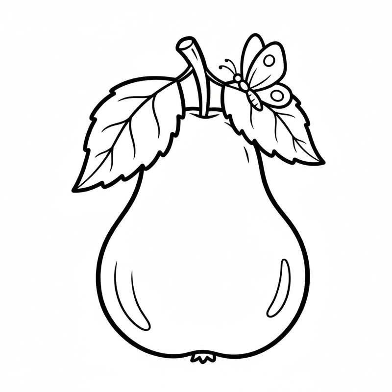 Tranh quả lê ngộ nghĩnh