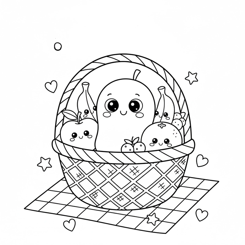 Tranh quả xoài đẹp cho bé