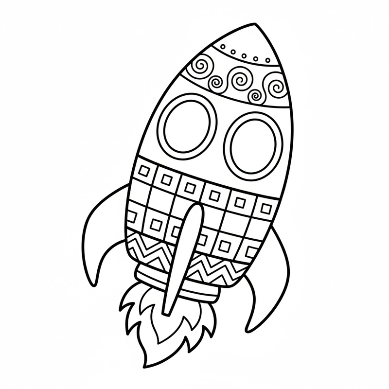 Tranh tô màu Tên Lửa cực ngầu