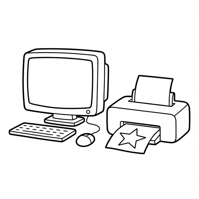 Tranh tô màu công nghệ cho trẻ