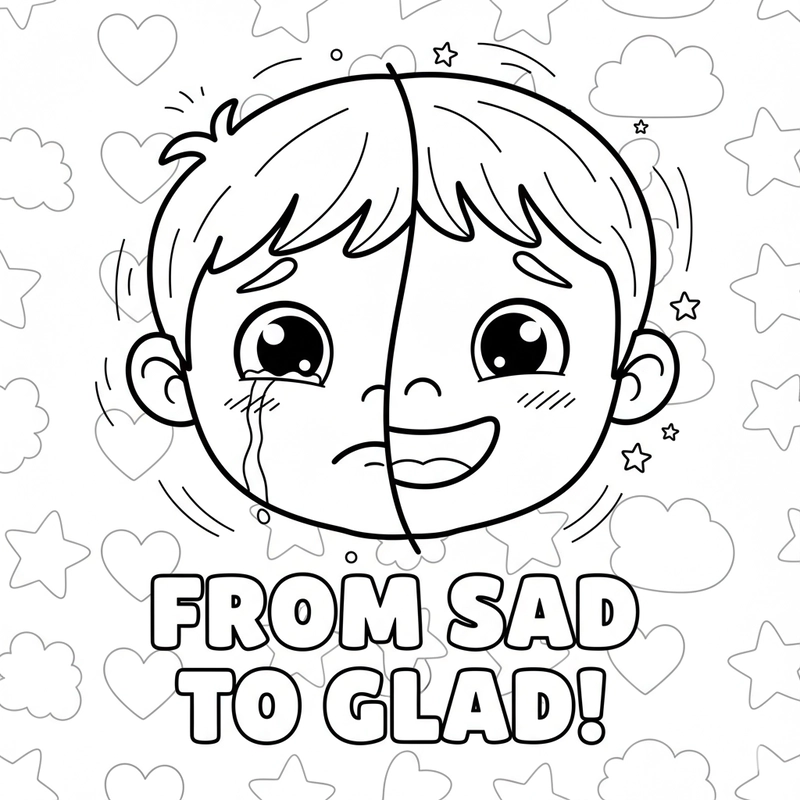 Tranh tô màu hành vi đúng sai học đường