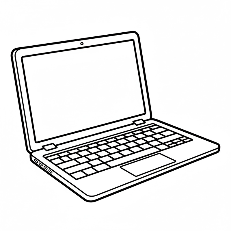 Tranh tô màu máy tính dễ tập tô