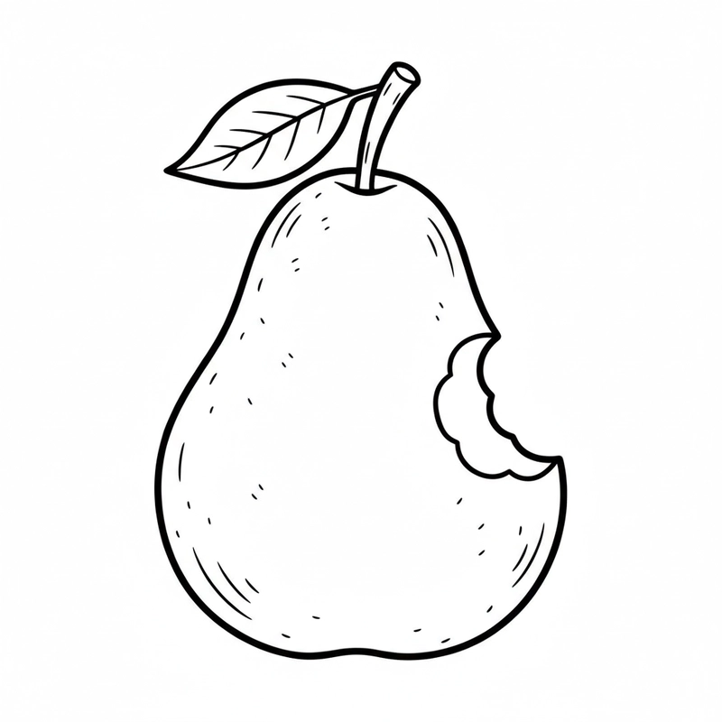 Tranh tô quả lê sáng tạo