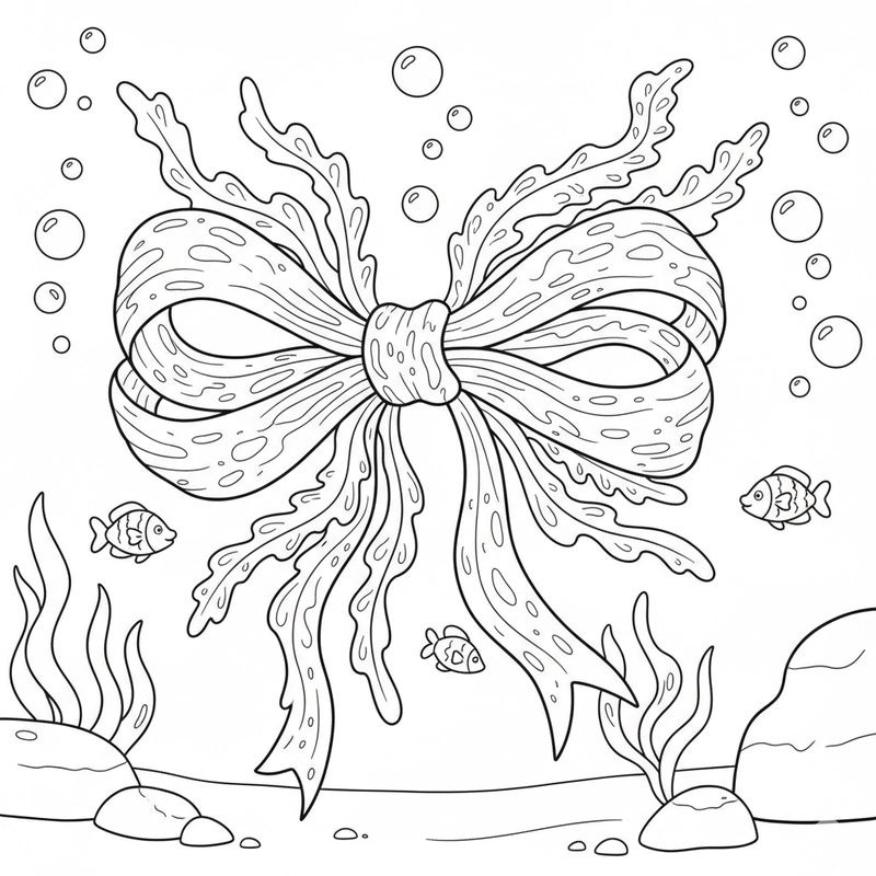 Tranh tô rong biển rực rỡ sắc màu