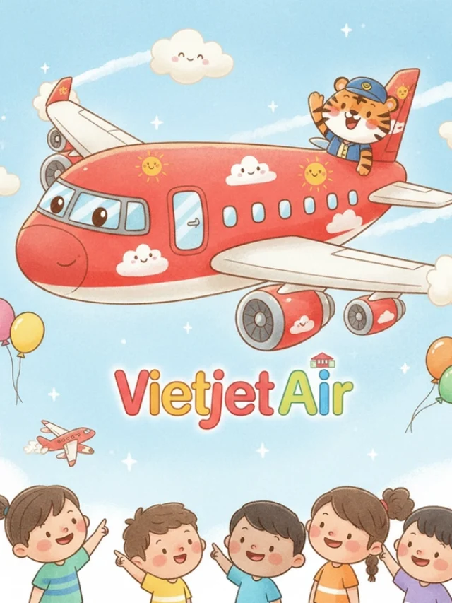 favicon tô màu máy bay vietjet