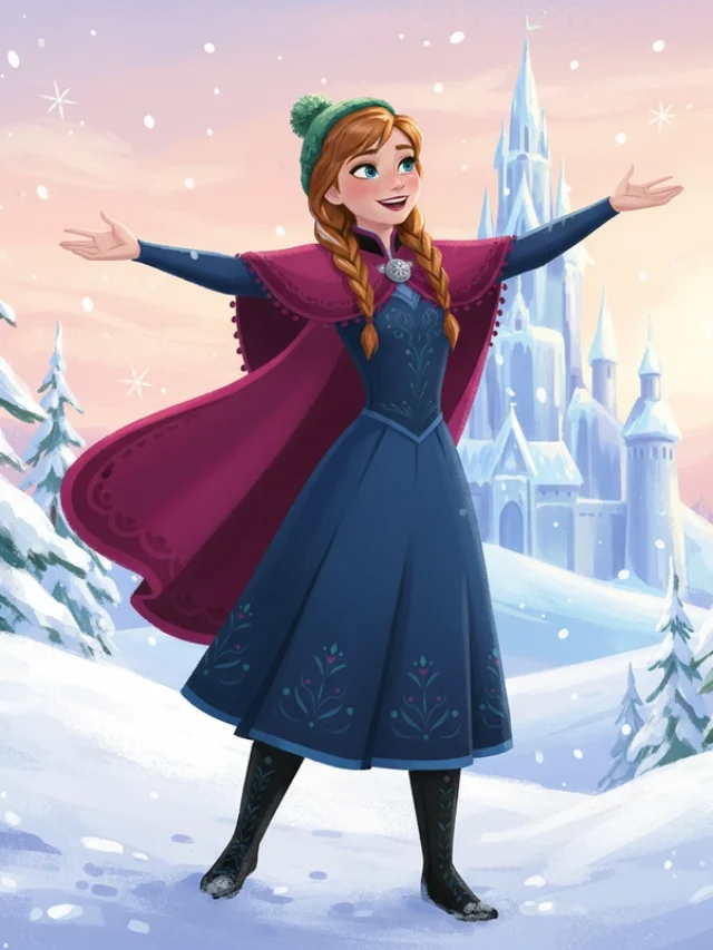 favicon tranh tô màu anna