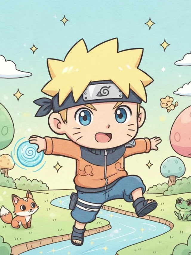 favicon tranh tô màu boruto