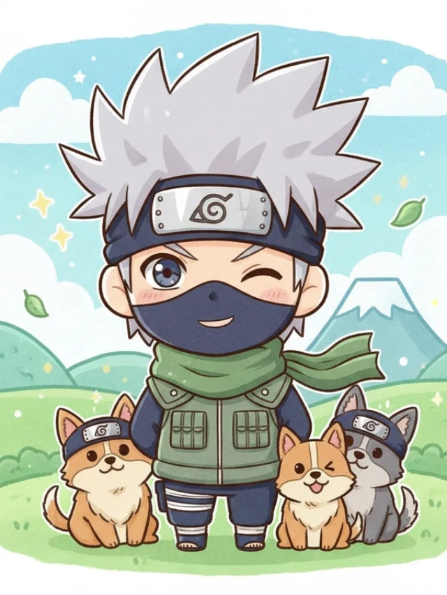 favicon tranh tô màu kakashi