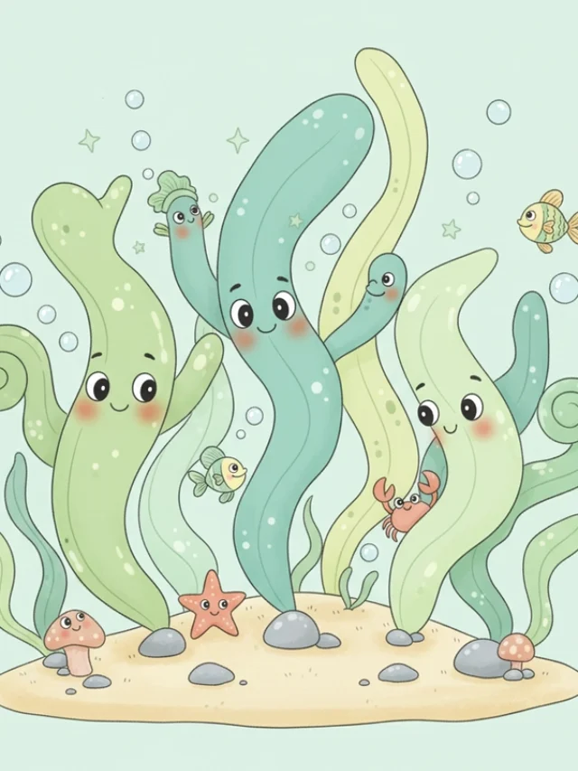 favicon tranh tô màu rong biển