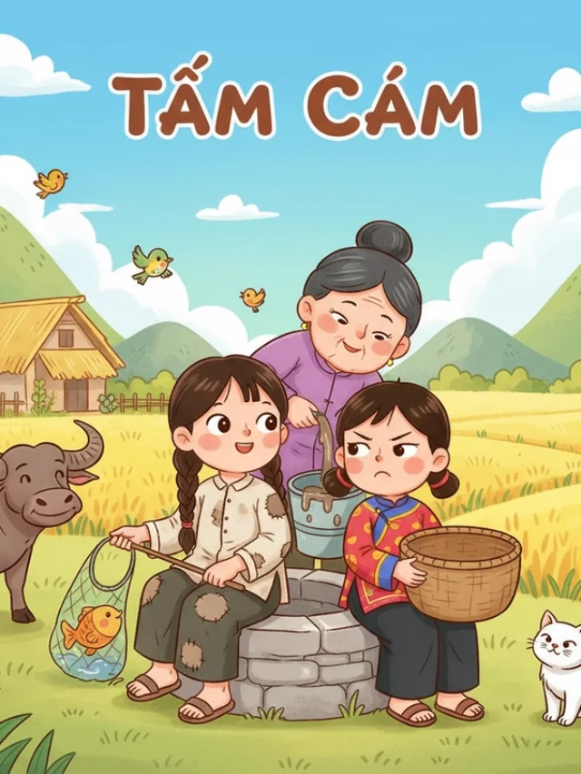 favicon tranh tô màu tấm cám