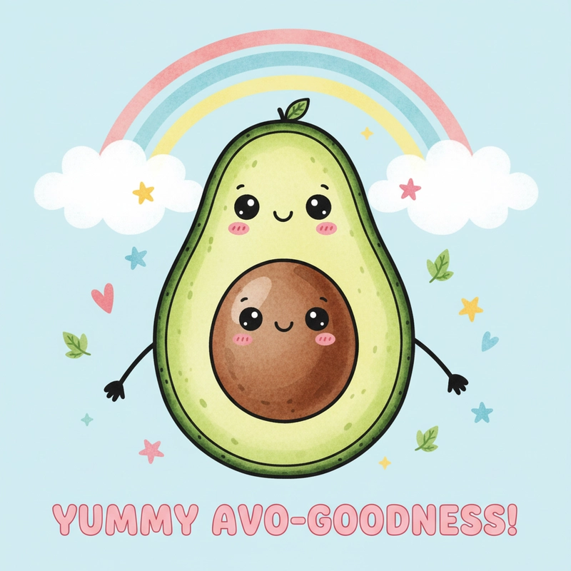 favicon tô màu quả bơ