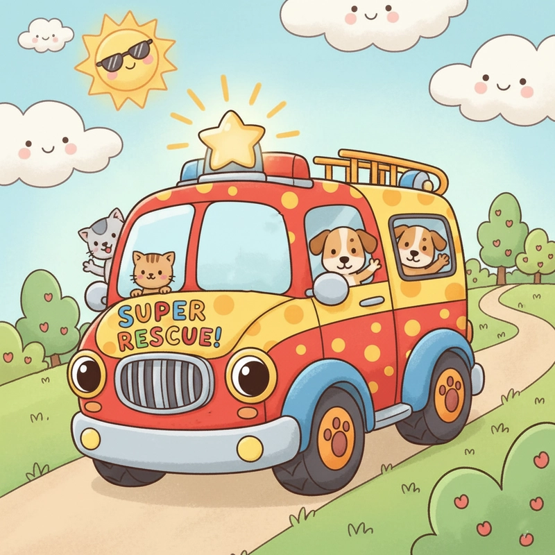 favicon tô màu xe cứu hộ