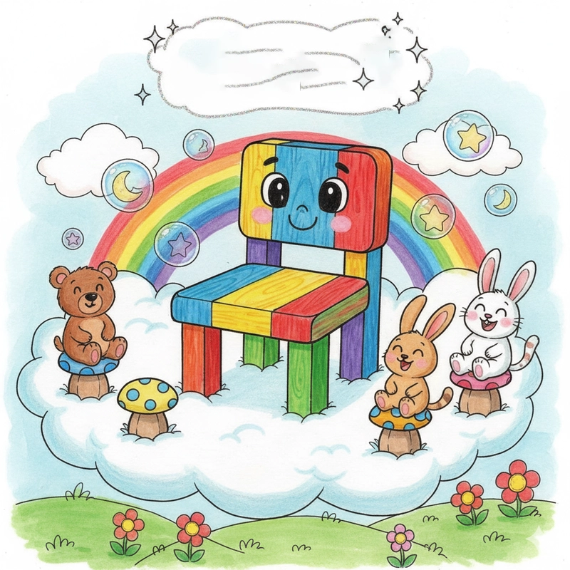 favicon tranh tô màu cái ghế