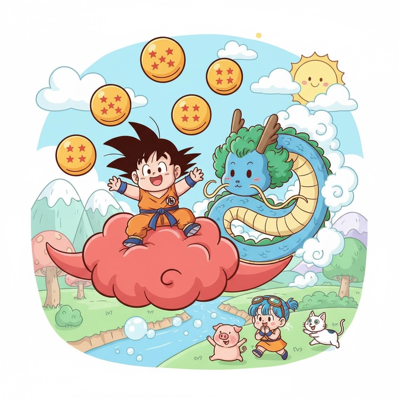 favicon tranh tô màu dragon ball