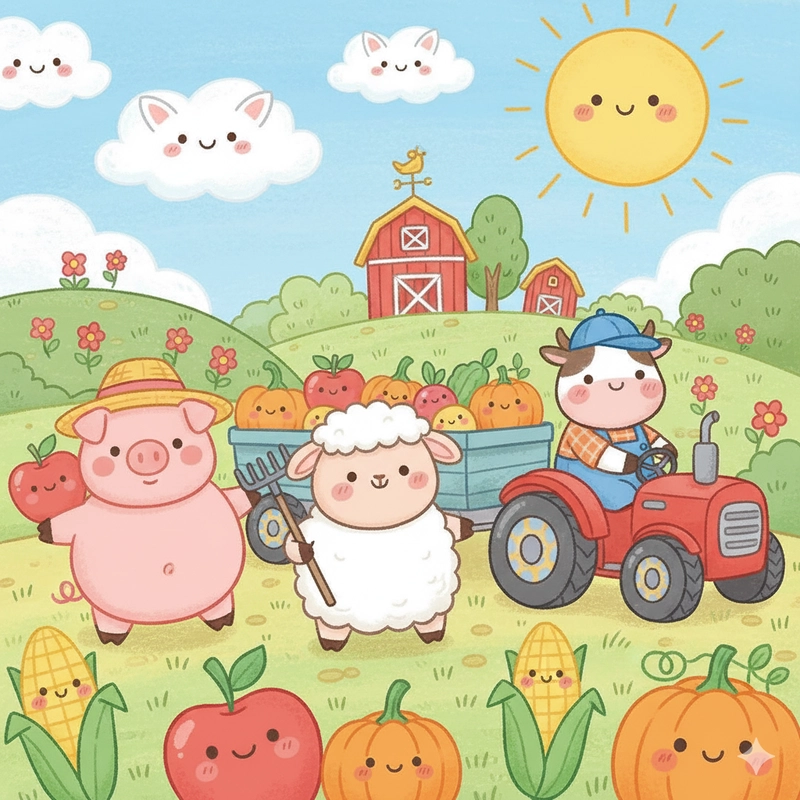 favicon tranh tô màu nghề nông