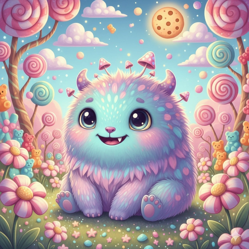 favicon tranh tô màu quái vật