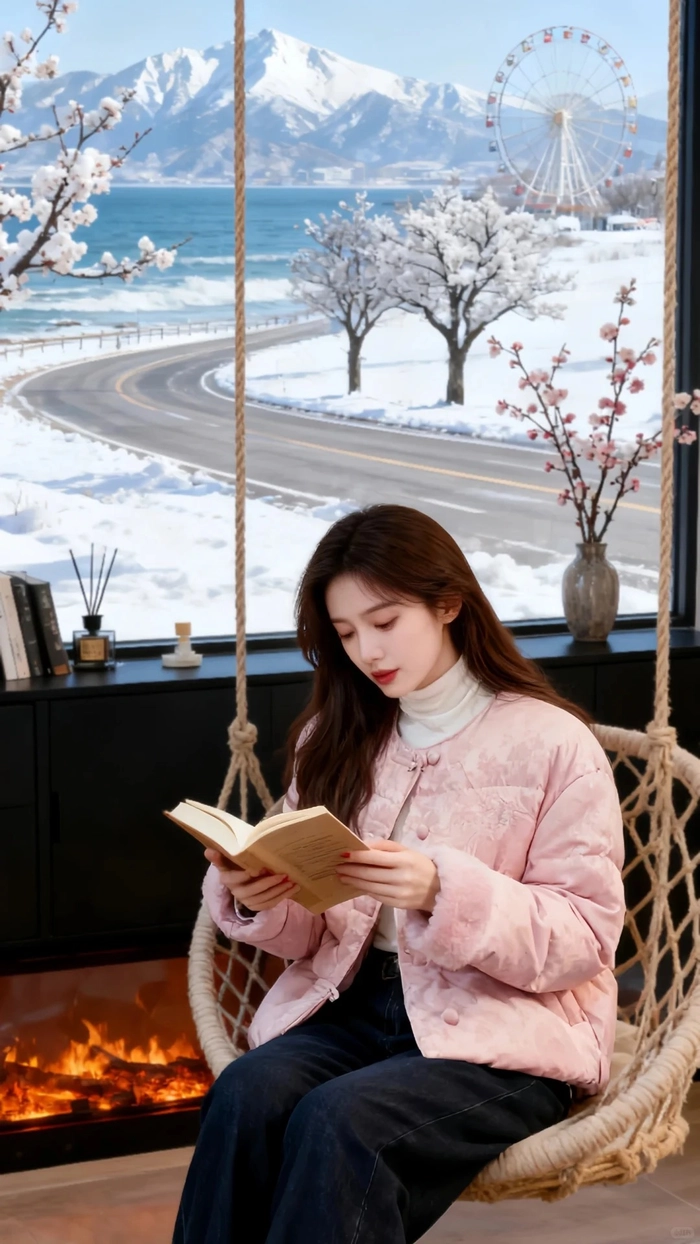 Ảnh gái xinh mặc pinky blend màu đẹp