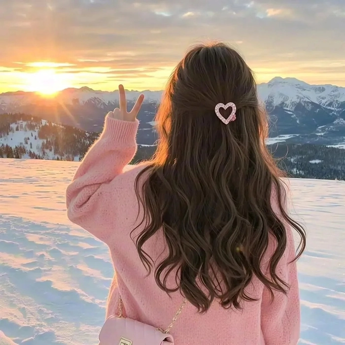 Ảnh gái xinh mặc pinky dễ thương