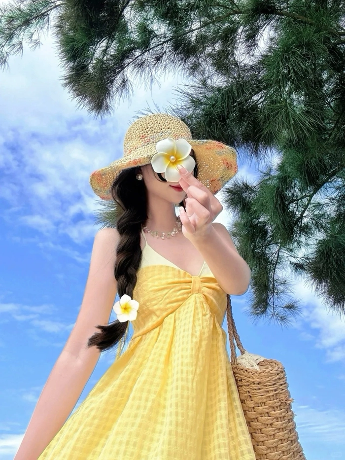 Avatar ảnh gái xinh che mặt hợp trend mới