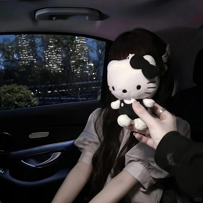 Avatar ảnh gái xinh che mặt kiểu tối giản