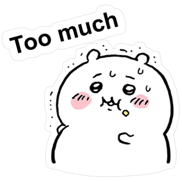 Bộ sticker Chiikawa meme cực hài