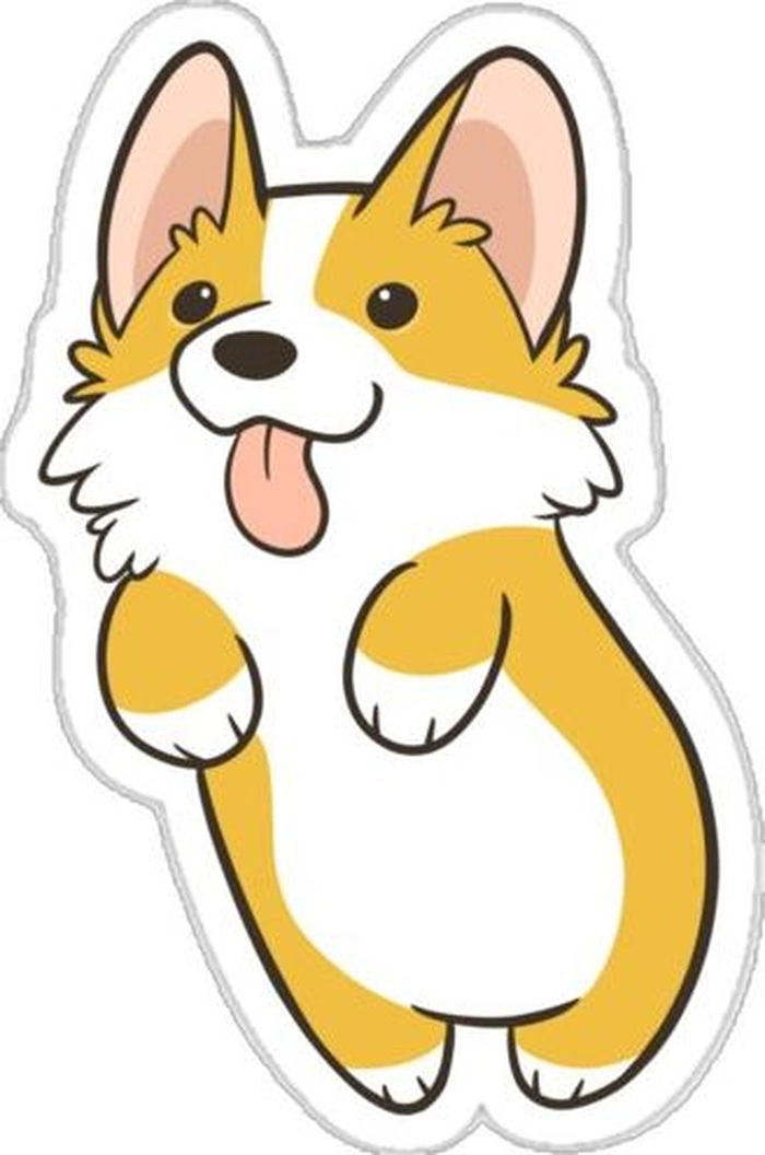 Bộ sưu tập sticker chó cute đa dạng