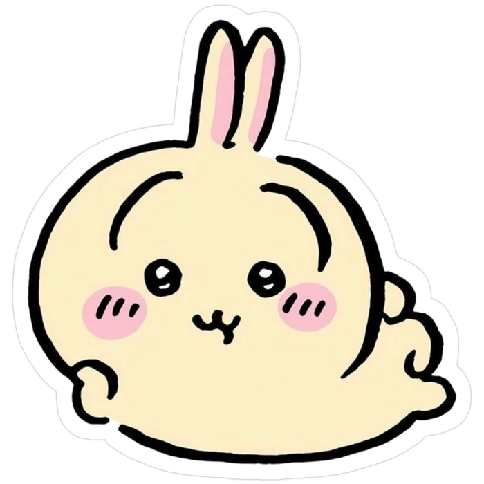 Chiikawa sticker phong cách hoạt hình