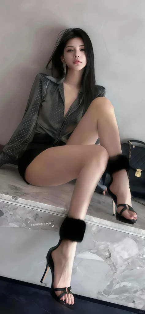 Gái chân dài Trung Quốc phong thái nhẹ