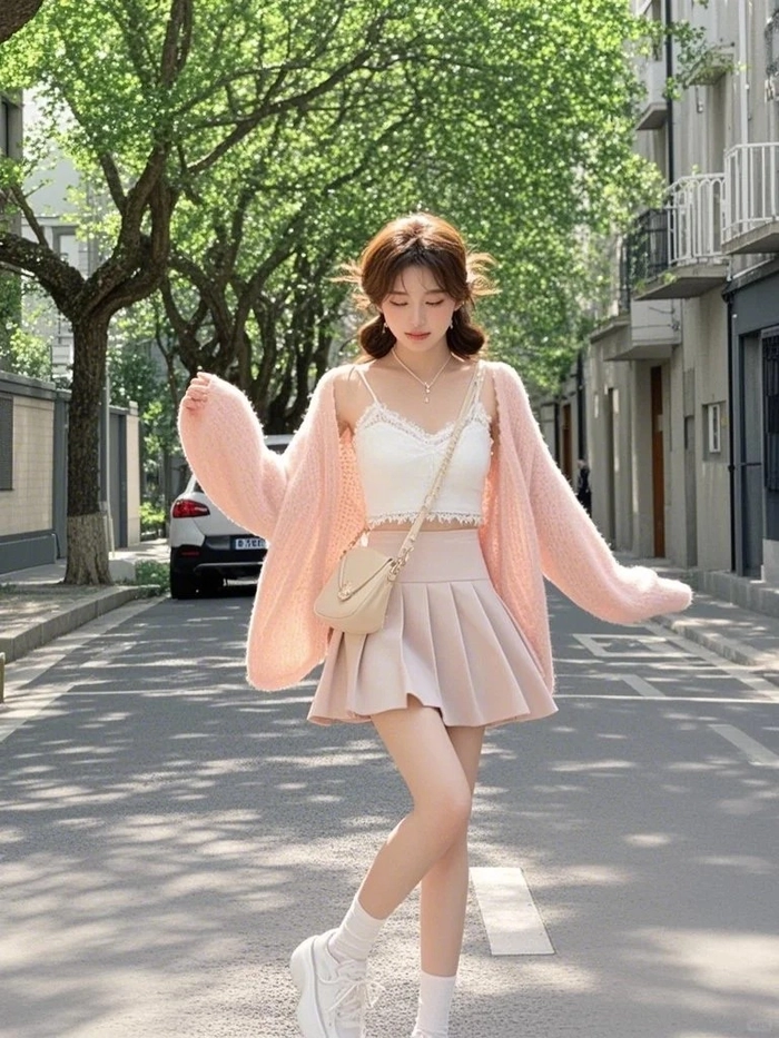 Gái xinh Tiktok váy ngắn nhảy