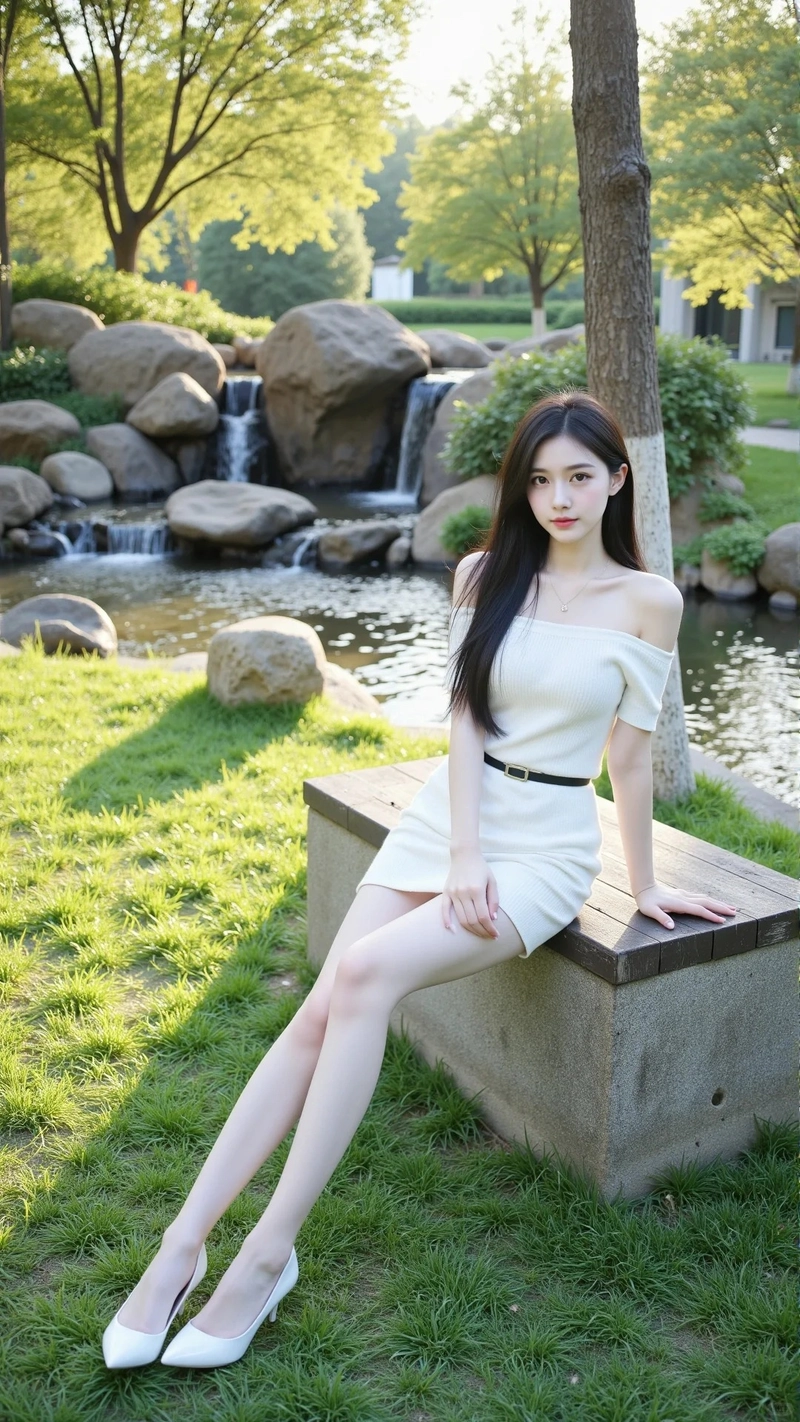 Gái xinh Trung Quốc chân dài thanh thoát