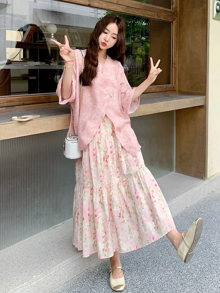 Gái xinh mặc pinky style trendy