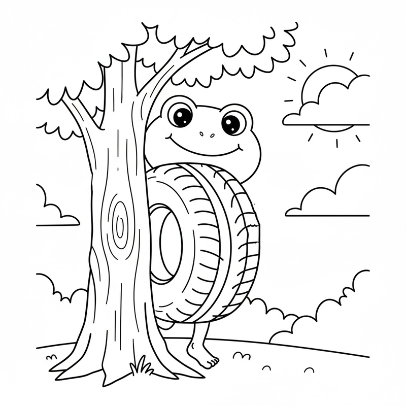 Hình ambalabu tô màu sáng tạo