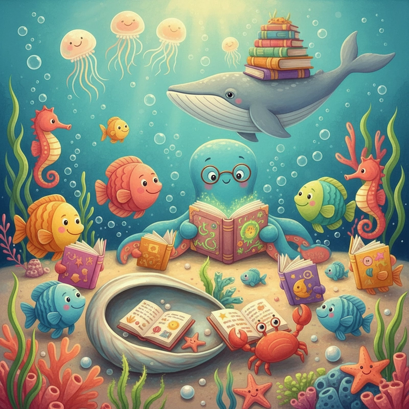 Hình biển sâu với sinh vật đa dạng