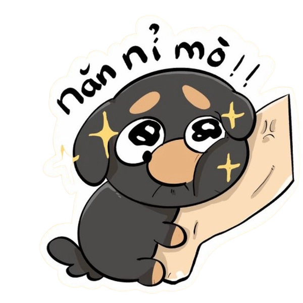 Hình sticker vô tri dùng story