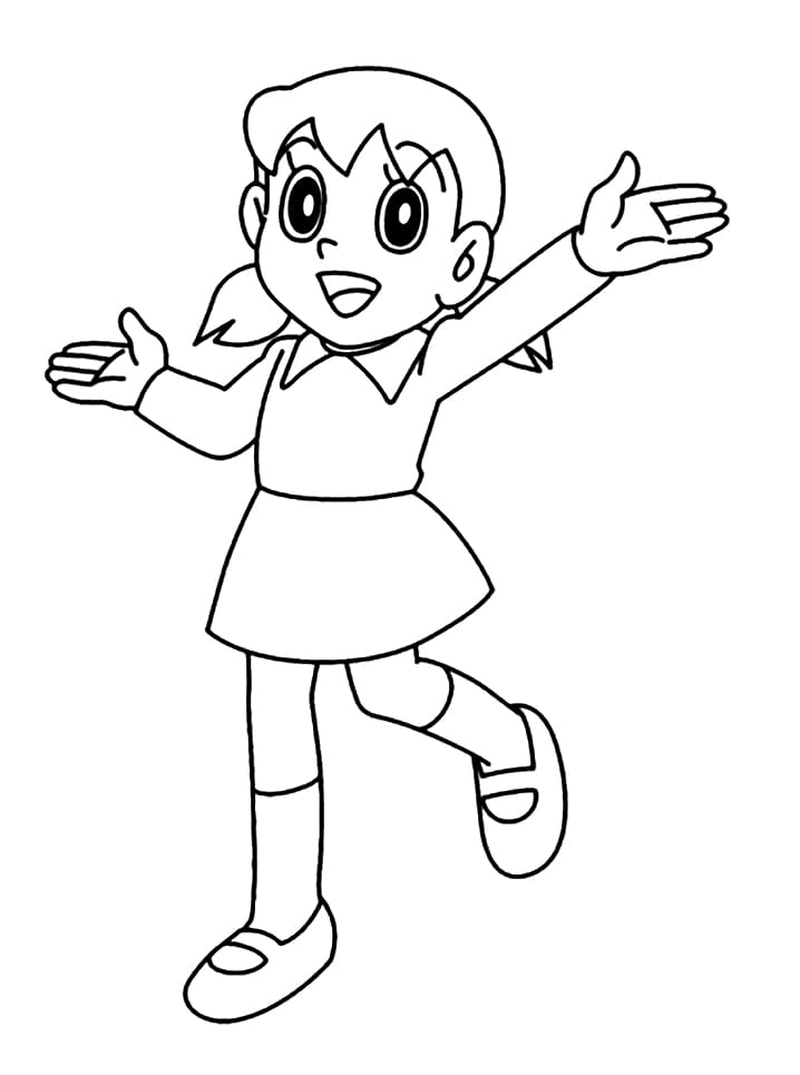 Hình tô màu Xuka đẹp phù hợp bé mầm non